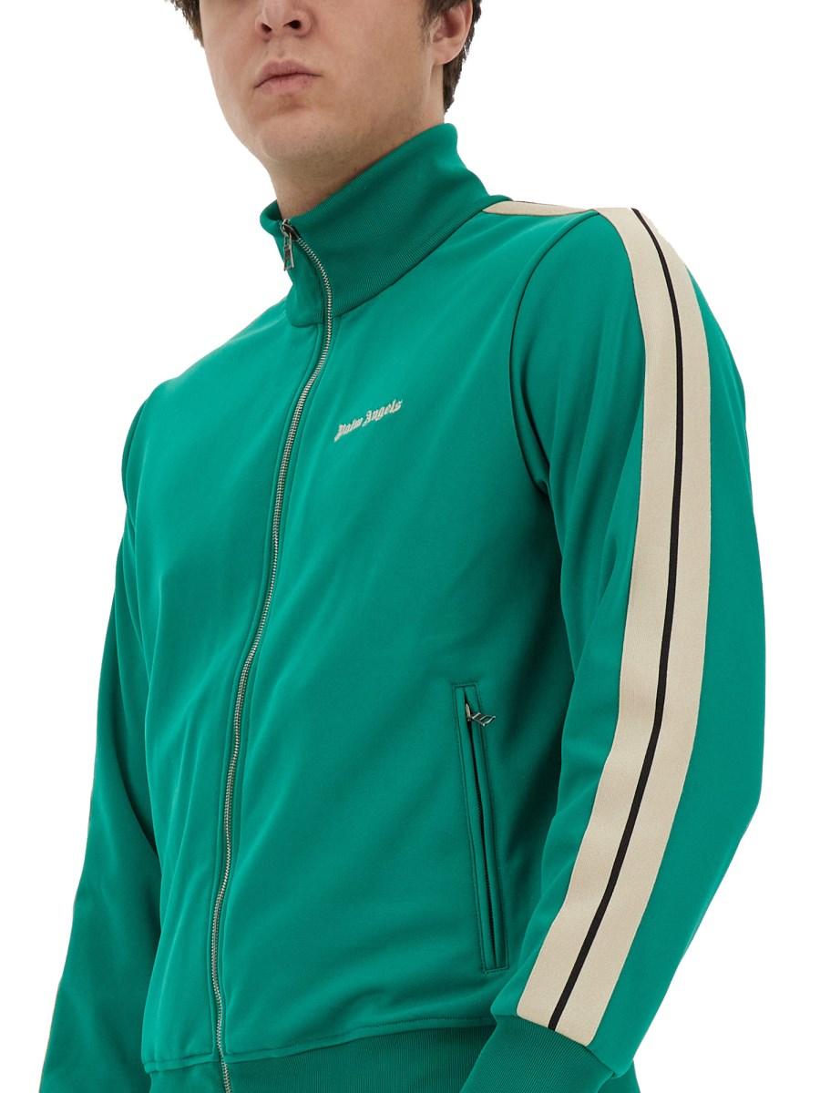 PALM ANGELS FELPA CON ZIP