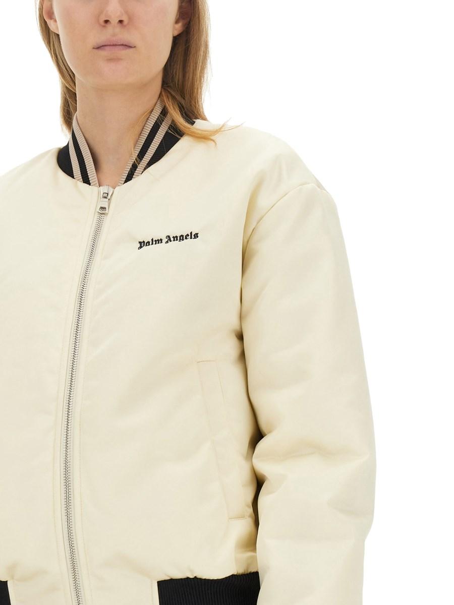 PALM ANGELS GIACCA BOMBER CON LOGO