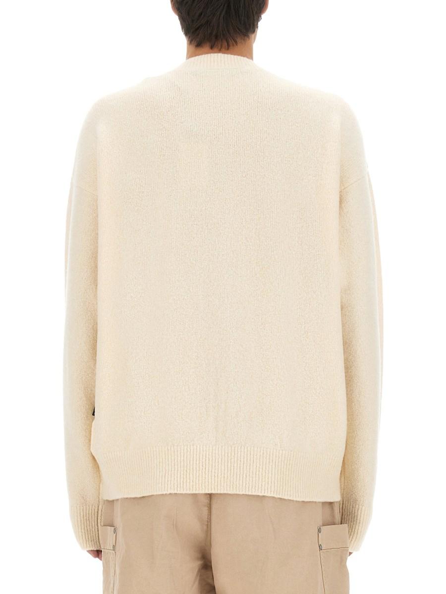 PALM ANGELS MAGLIA IN LANA CON LOGO