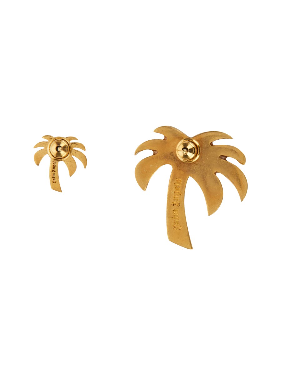 PALM ANGELS ORECCHINI PALM CON STRASS