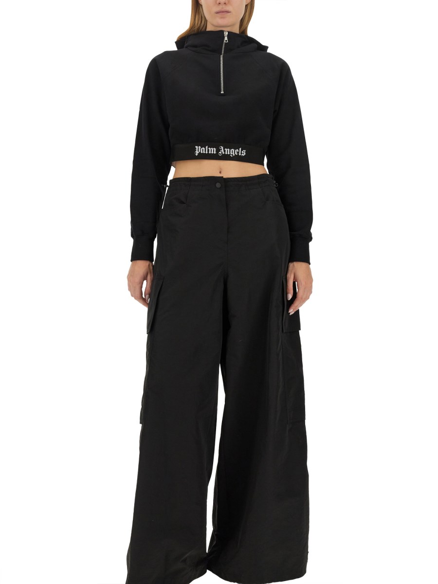 PALM ANGELS PANTALONE CARGO IN TESSUTO TECNICO