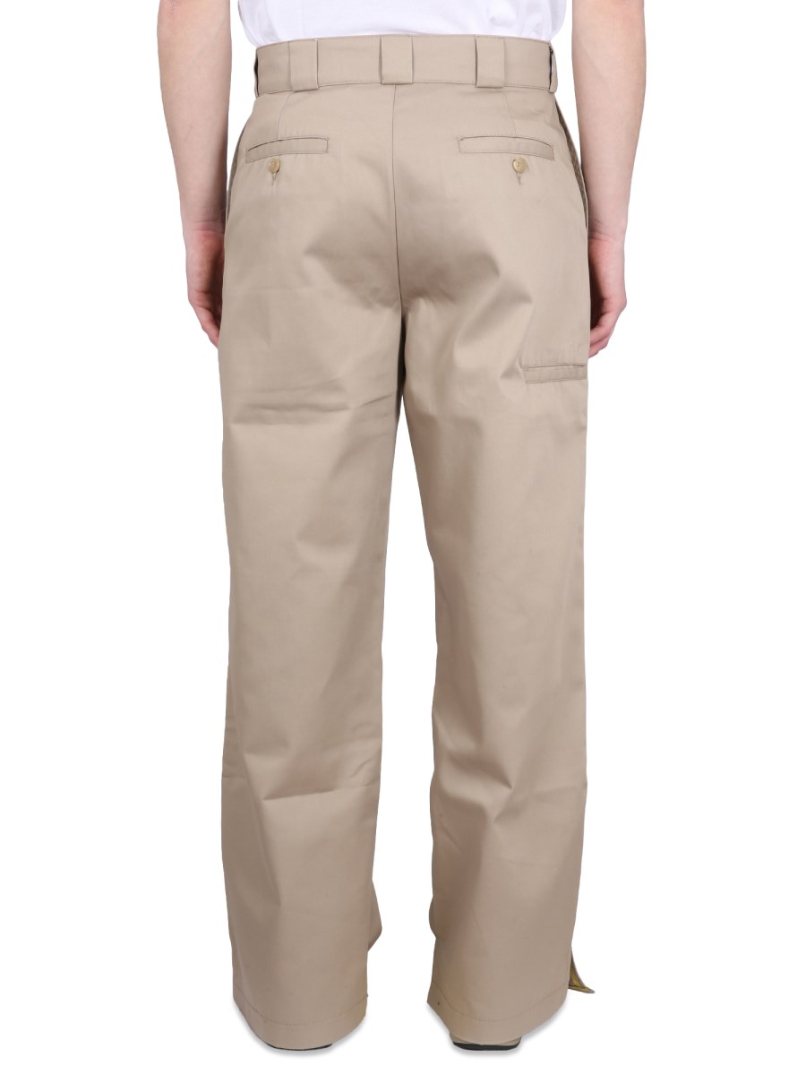 PALM ANGELS PANTALONE CHINO REVERSED WAISTBAND