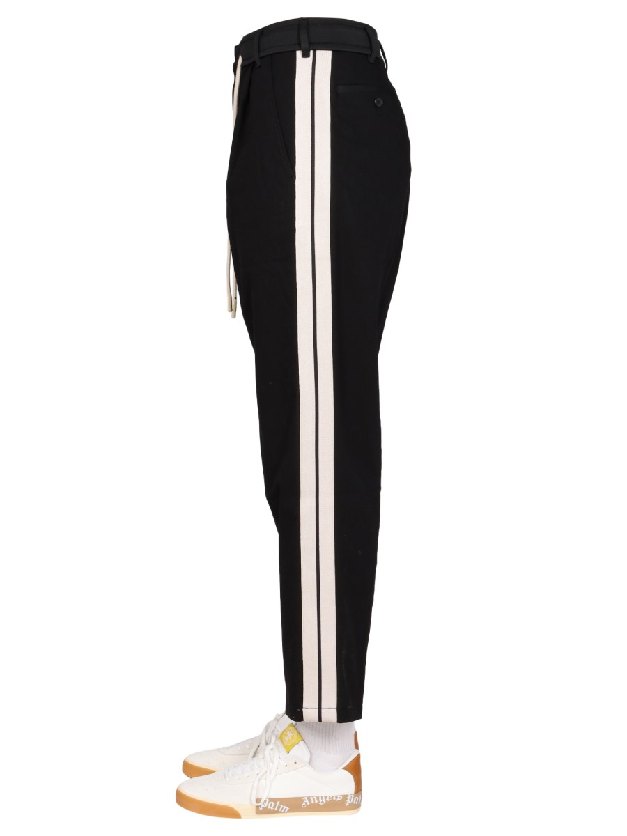 PALM ANGELS PANTALONE CON ELASTICO IN VITA
