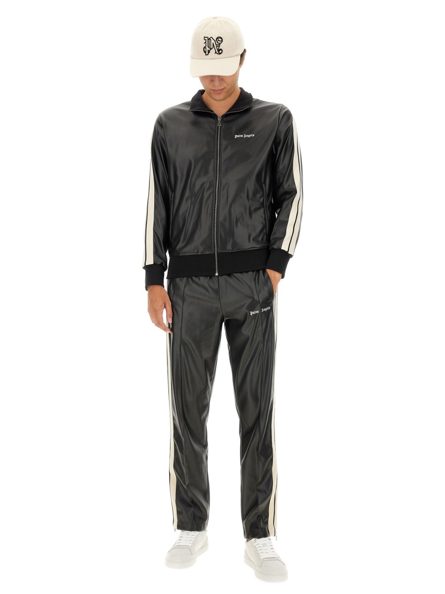 PALM ANGELS PANTALONE CON LOGO