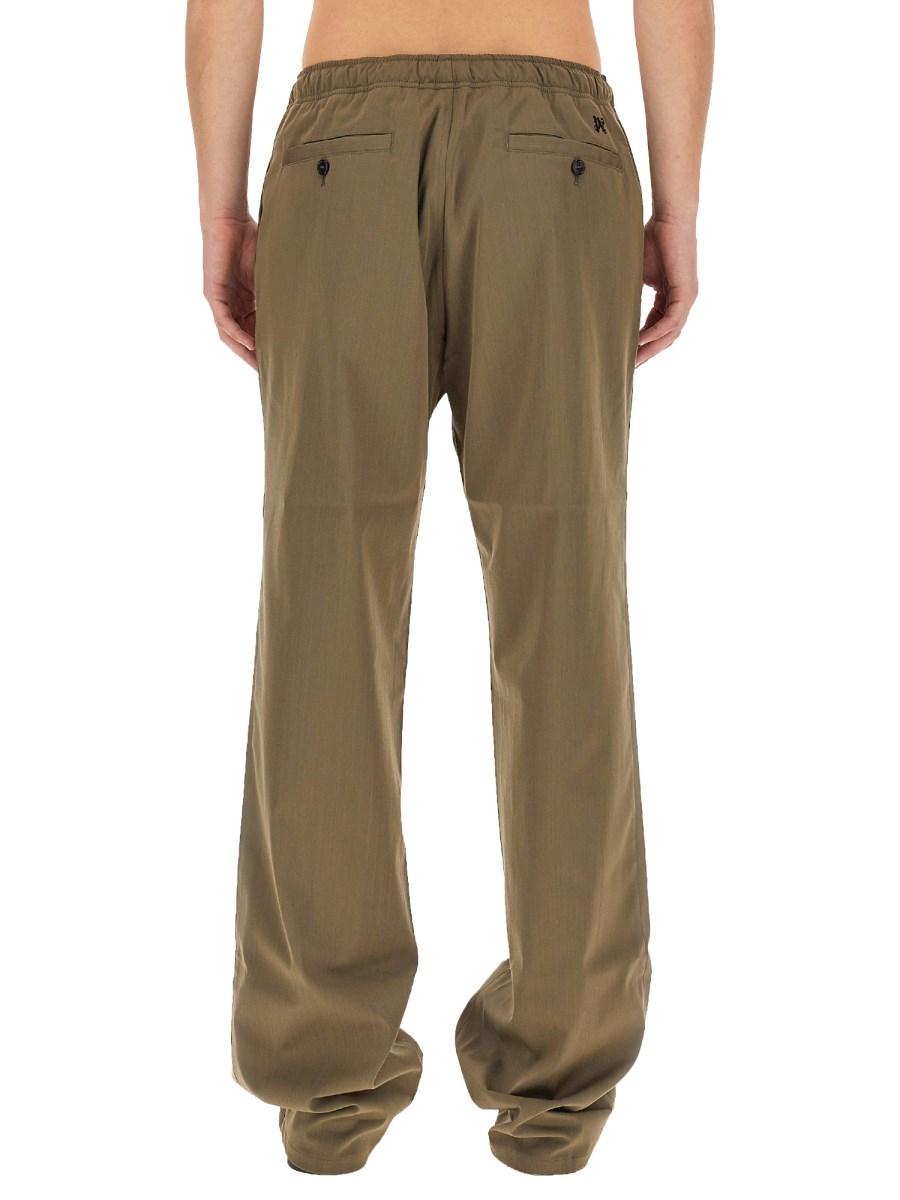 PALM ANGELS PANTALONE MONOGRAM IN TESSUTO TECNICO