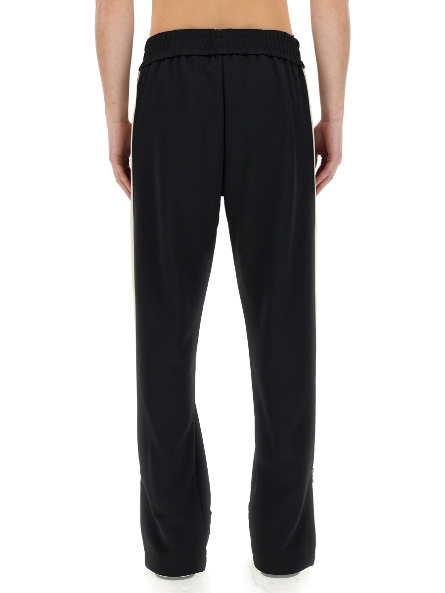 PALM ANGELS PANTALONE MONOGRAM IN TESSUTO TECNICO