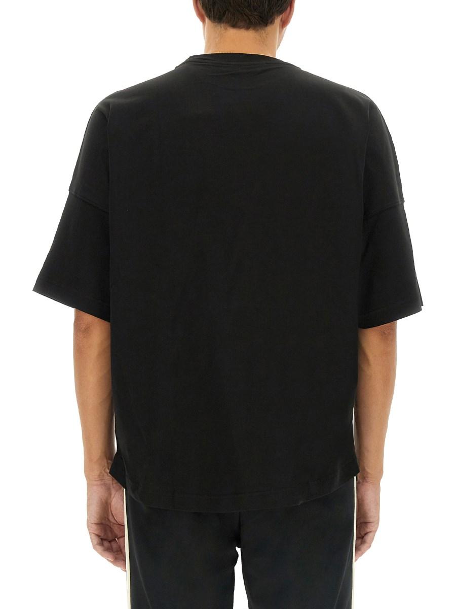 PALM ANGELS T-SHIRT "BEAR" IN COTONE