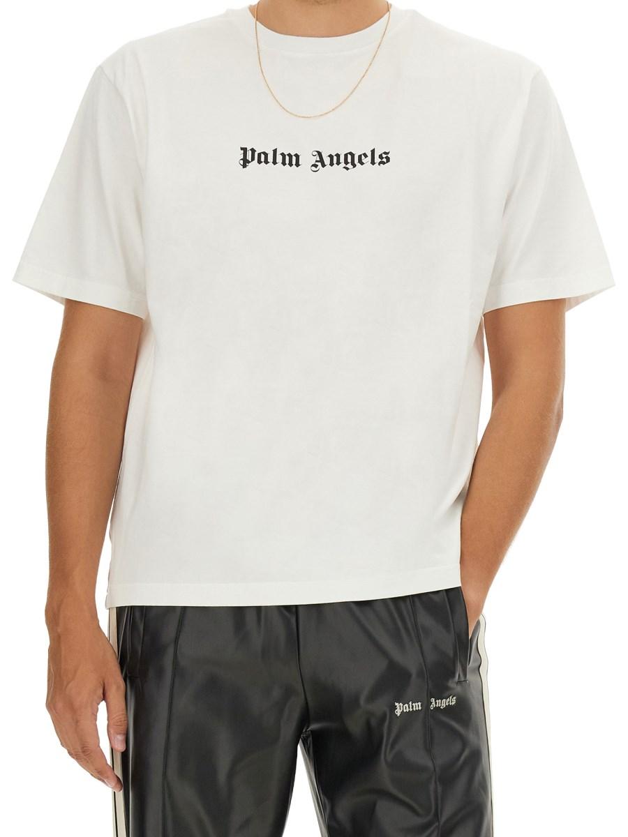 PALM ANGELS T-SHIRT CON LOGO