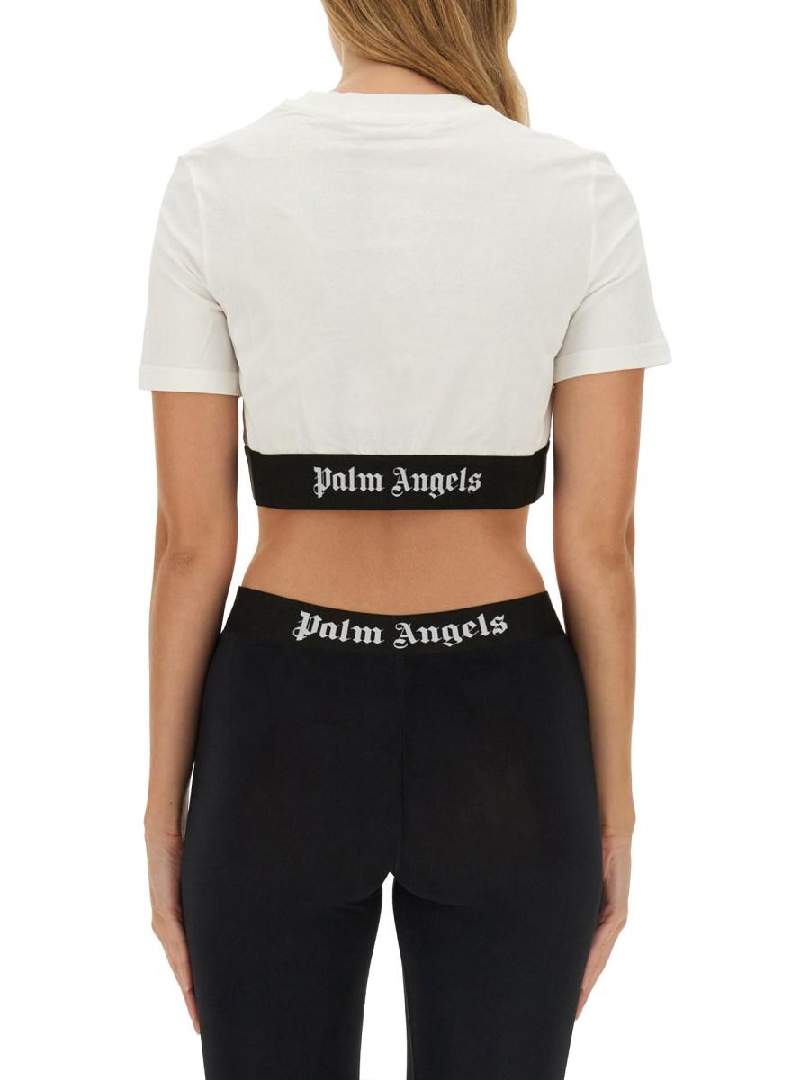 PALM ANGELS T-SHIRT CON LOGO