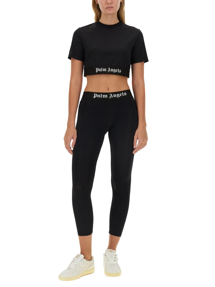 PALM ANGELS T-SHIRT CON LOGO