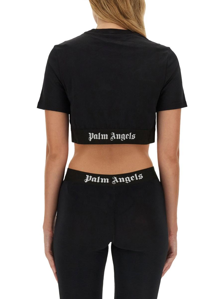 PALM ANGELS T-SHIRT CON LOGO