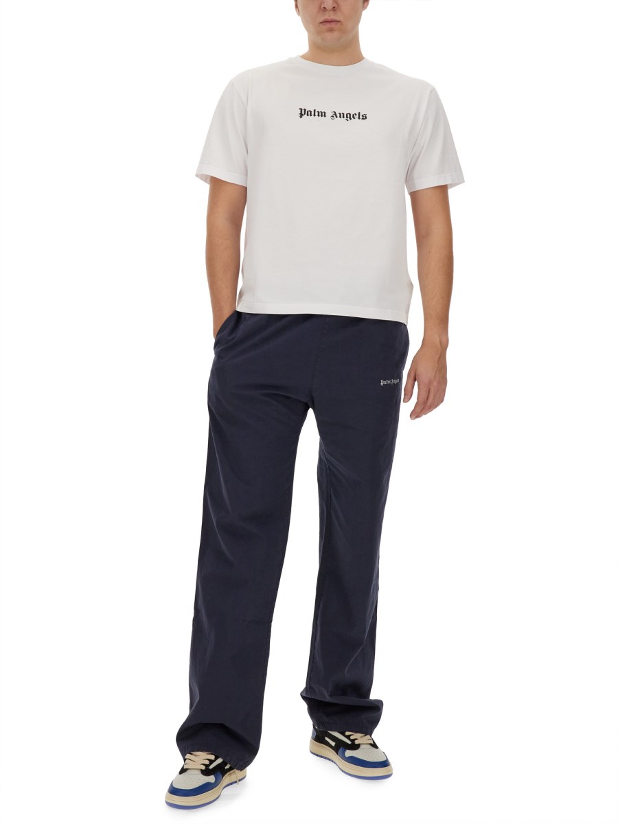 PALM ANGELS T-SHIRT CON LOGO