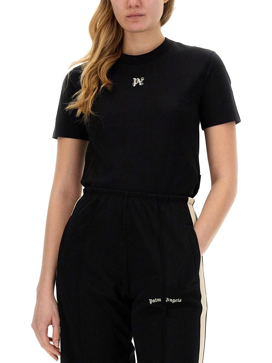 PALM ANGELS T-SHIRT CON LOGO