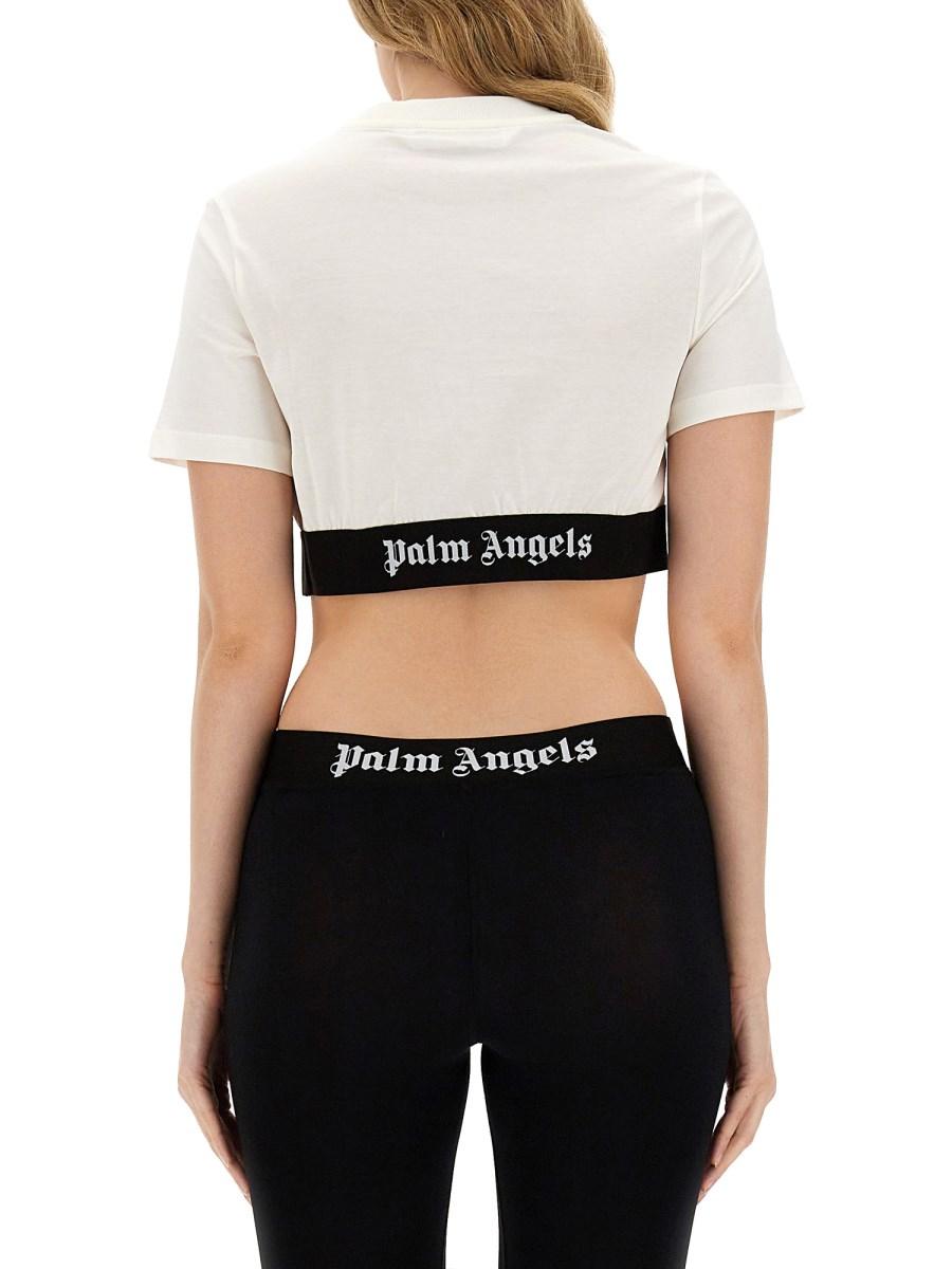 PALM ANGELS T-SHIRT CROPPED