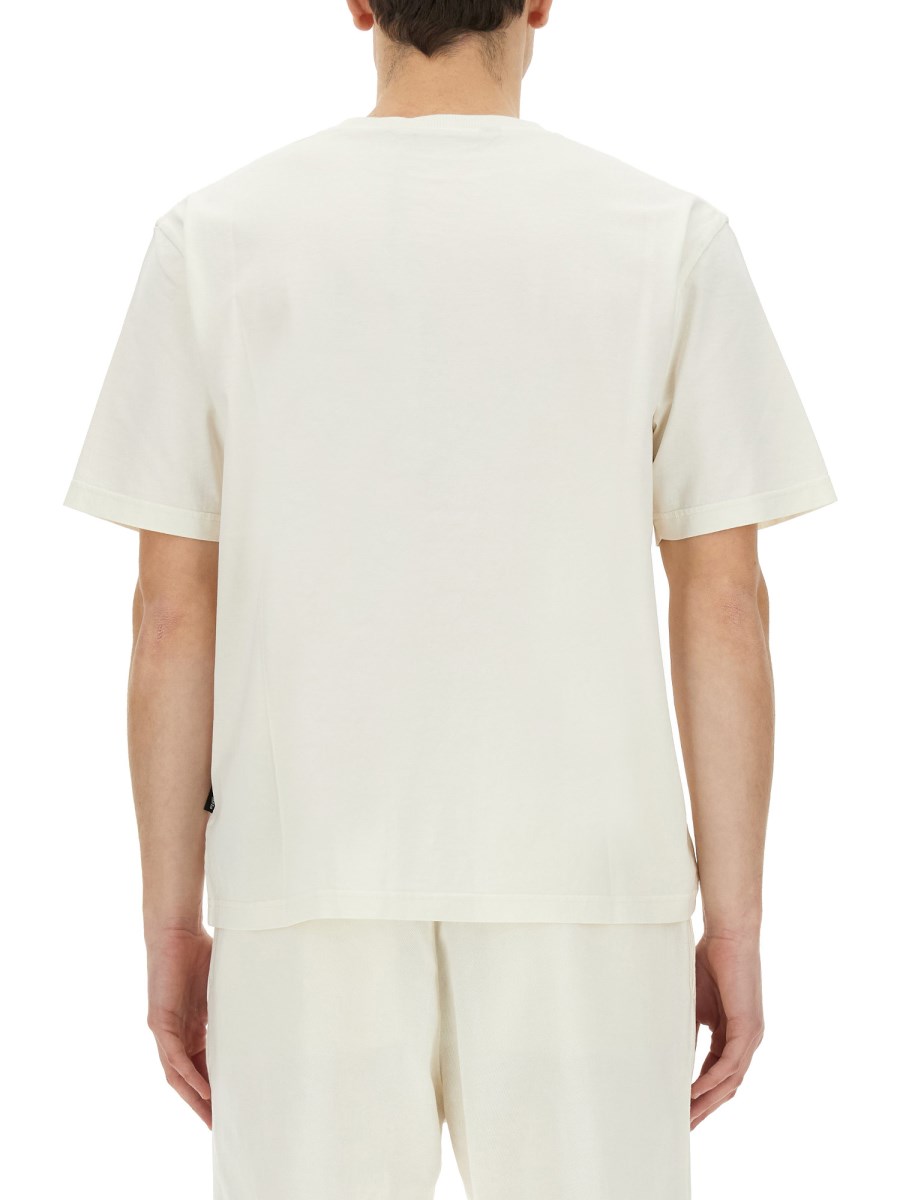 PALM ANGELS T-SHIRT IN JERSEY DI COTONE CON LOGO