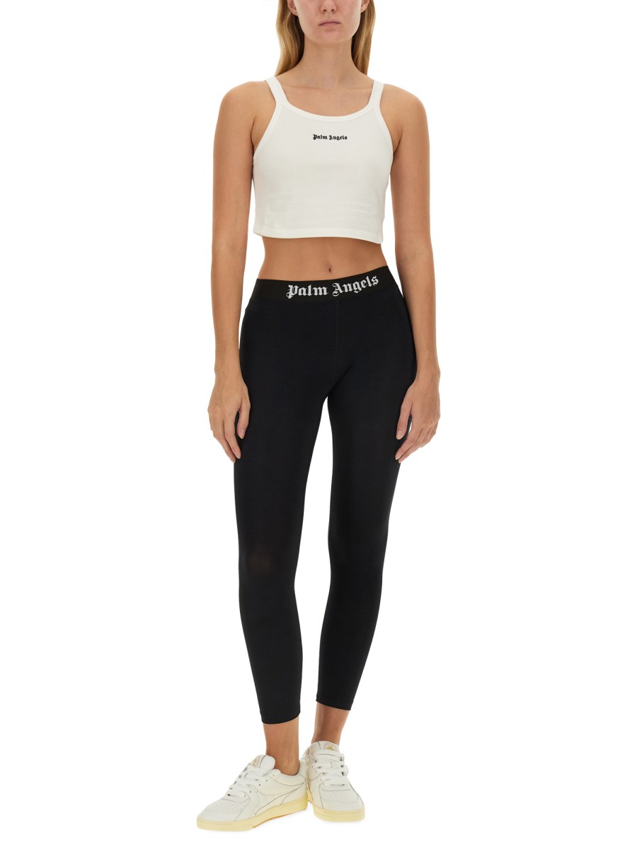PALM ANGELS TANK TOP CON LOGO