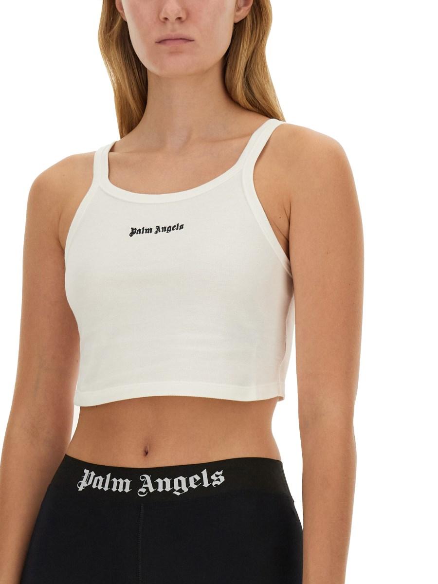 PALM ANGELS TANK TOP CON LOGO