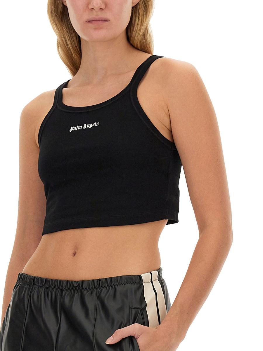 PALM ANGELS TANK TOP CON LOGO