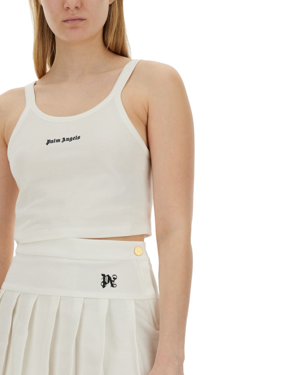 PALM ANGELS TANK TOP CON LOGO