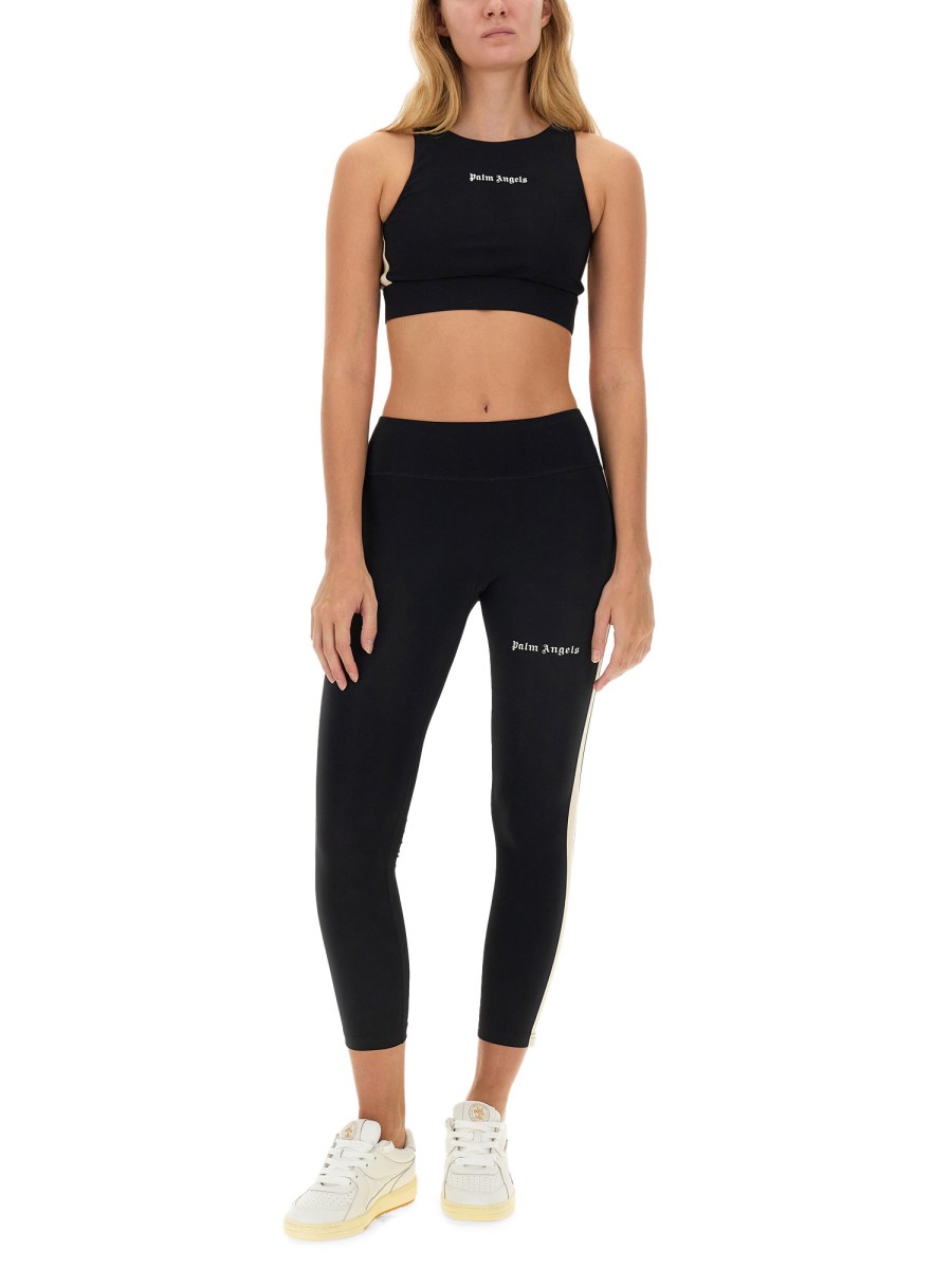 PALM ANGELS TOP CON LOGO