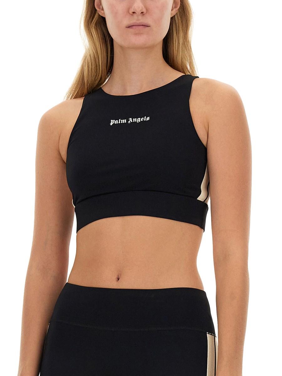 PALM ANGELS TOP CON LOGO