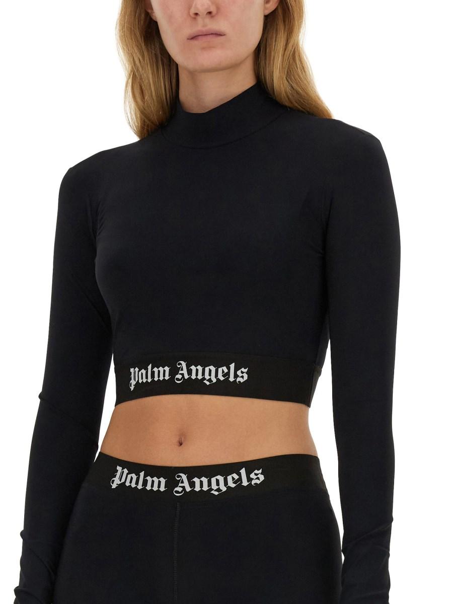 PALM ANGELS TOP CON LOGO