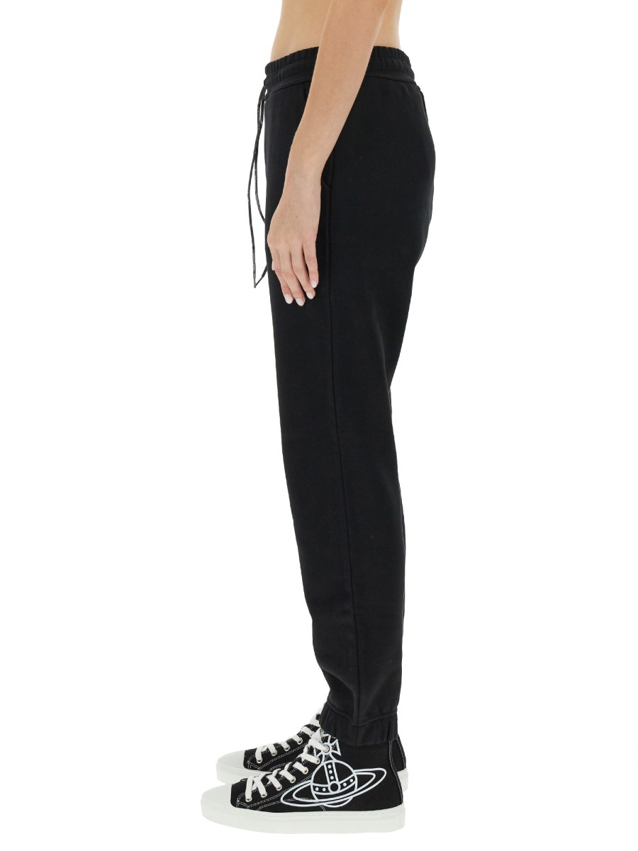 VIVIENNE WESTWOOD PANGTALONE JOGGING IN FELPA DI COTONE