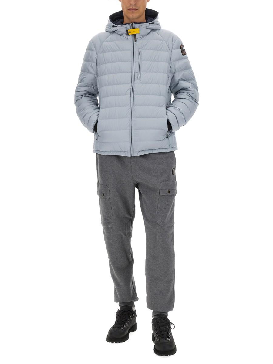 PARAJUMPERS PANTALONE "BLACK STONE" IN FELPA DI COTONE