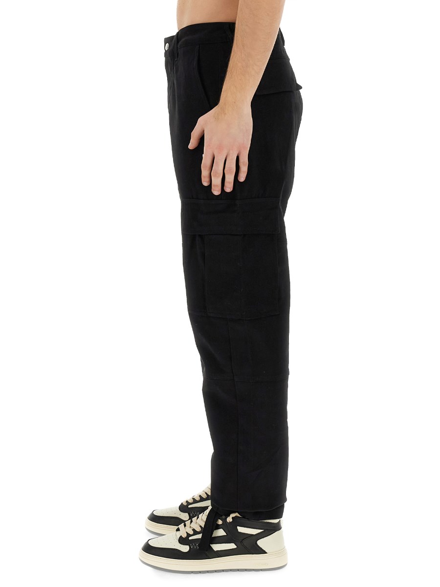 MARCELO BURLON COUNTY OF MILAN PANTALONE CARGO IN COTONE
