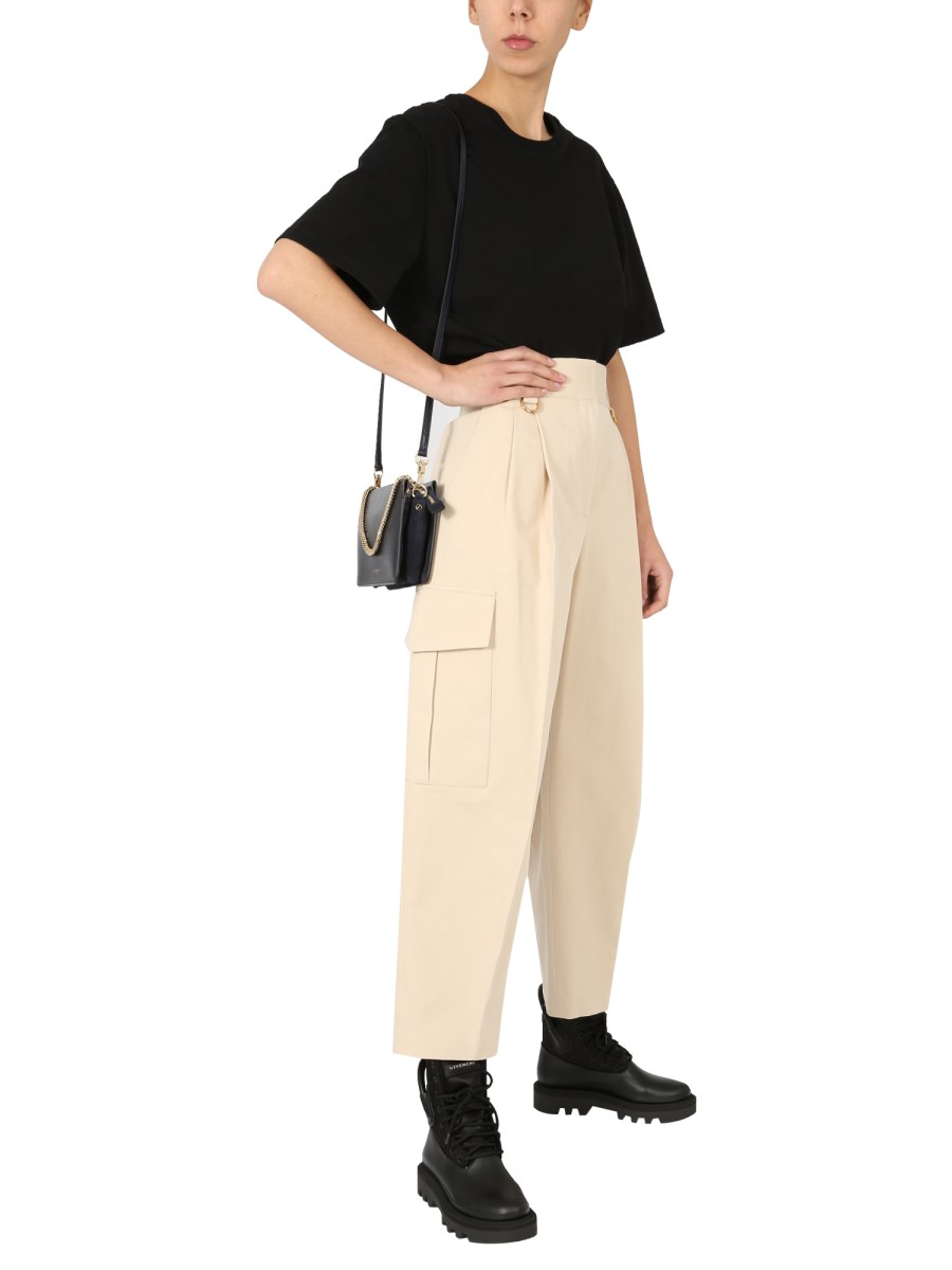 GIVENCHY PANTALONE CARGO IN COTONE CON DETTAGLI IN METALLO