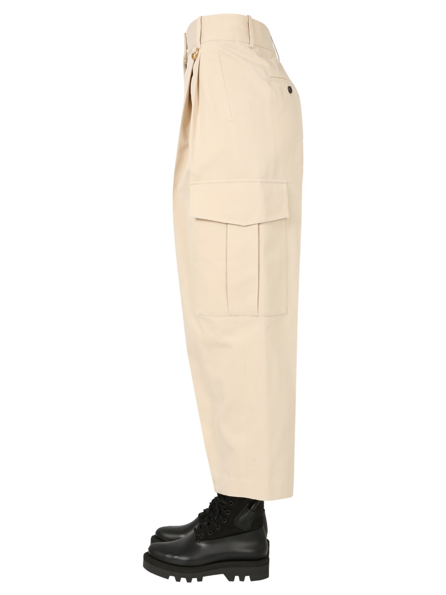 GIVENCHY PANTALONE CARGO IN COTONE CON DETTAGLI IN METALLO