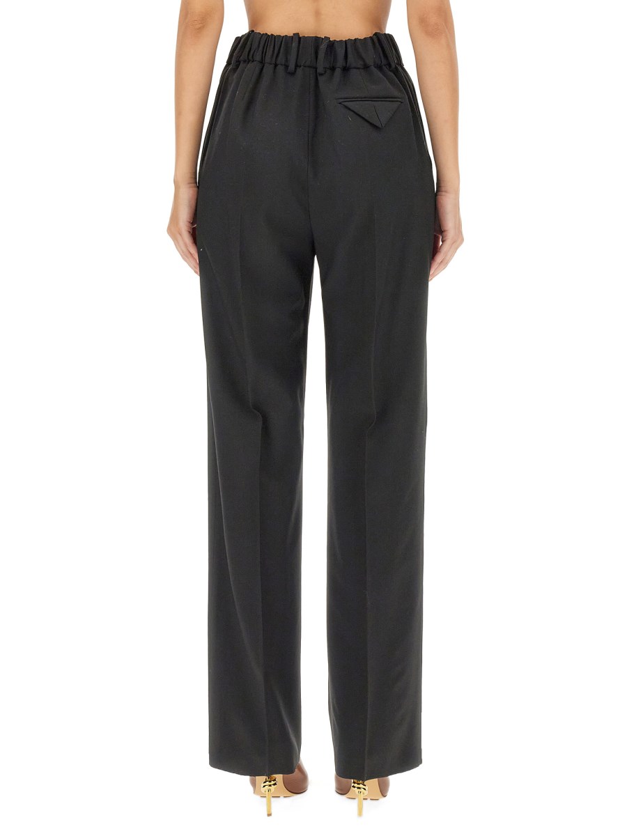 BOTTEGA VENETA PANTALONE CON TAGLIO AMPIO IN LANA LEGGERA