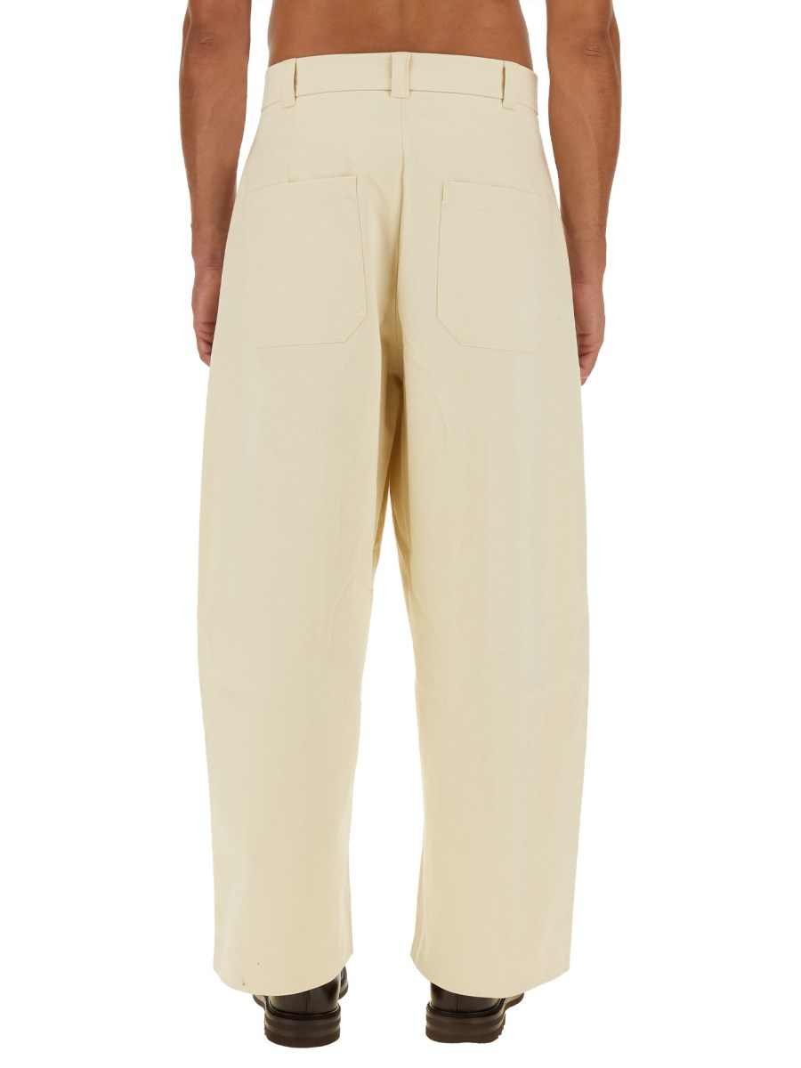 STUDIO NICHOLSON PANTALONE CONTINUITY IN TELA DI COTONE