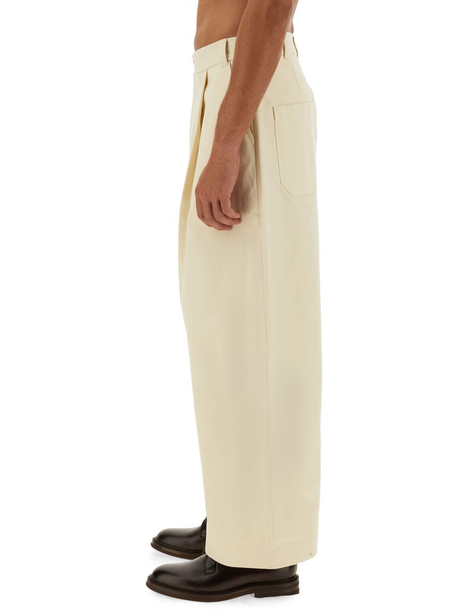 STUDIO NICHOLSON PANTALONE CONTINUITY IN TELA DI COTONE