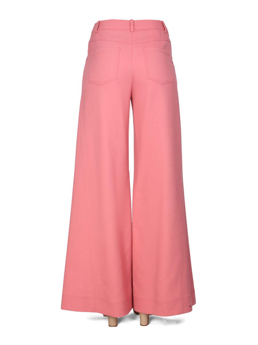 BOUTIQUE MOSCHINO PANTALONE FLARE CHIC IN MISTO LANA