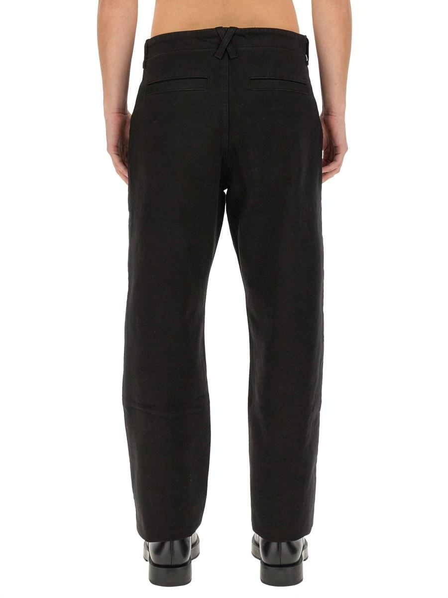MARCELO BURLON COUNTY OF MILAN PANTALONE IN DENIM DI COTONE