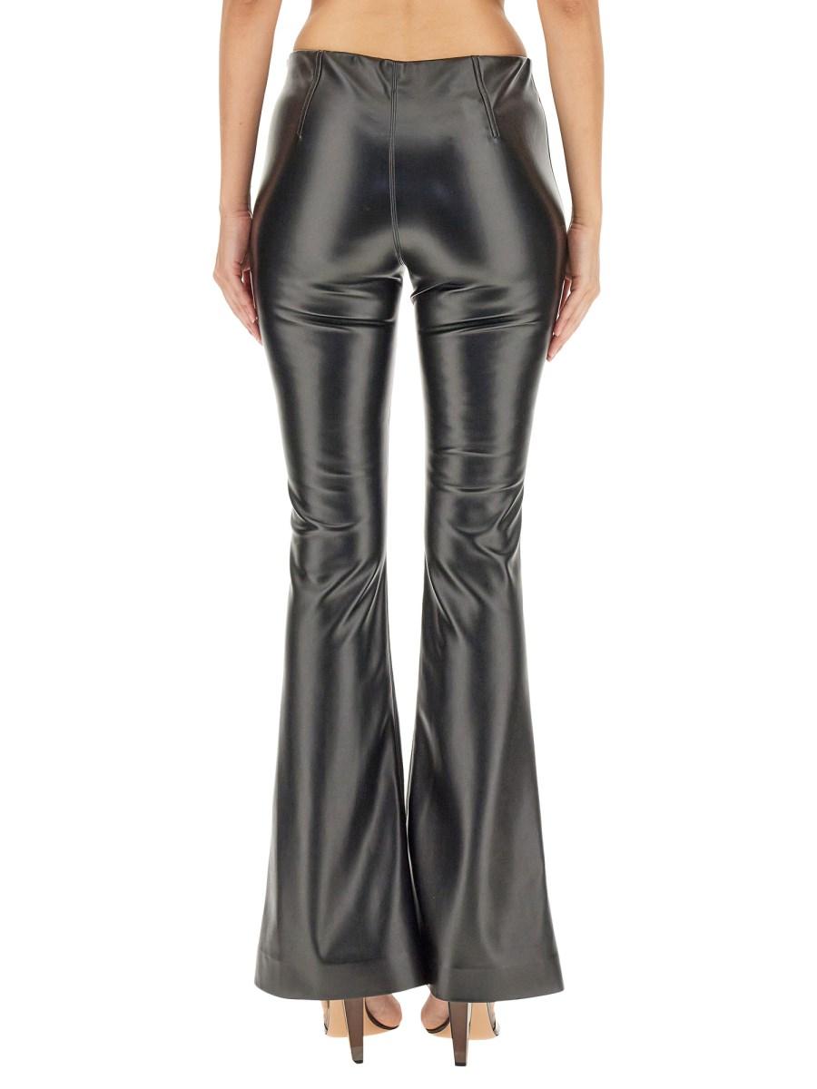 PHILOSOPHY DI LORENZO SERAFINI PANTALONE IN ECO PELLE