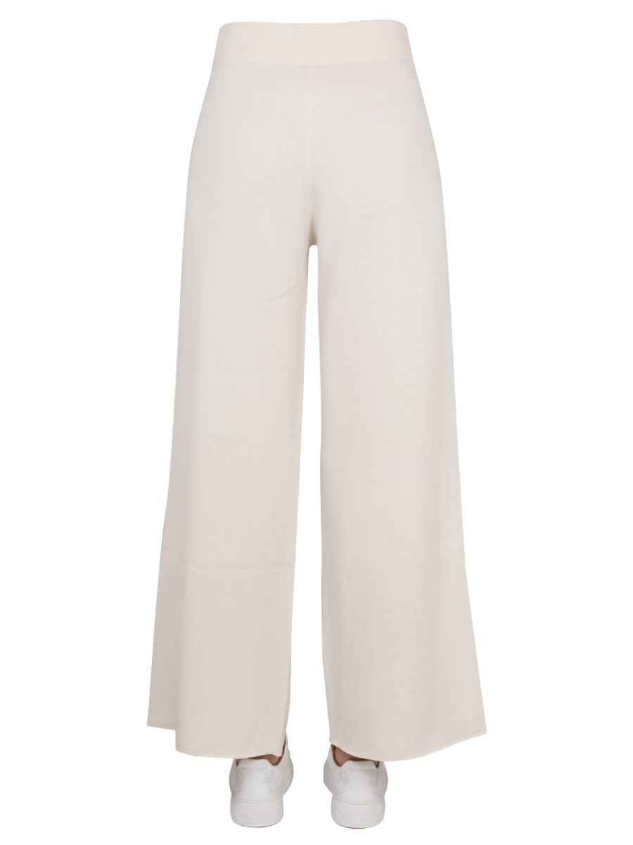 BALLANTYNE PANTALONE IN FELPA VANISÈ CON RICAMO LOGO