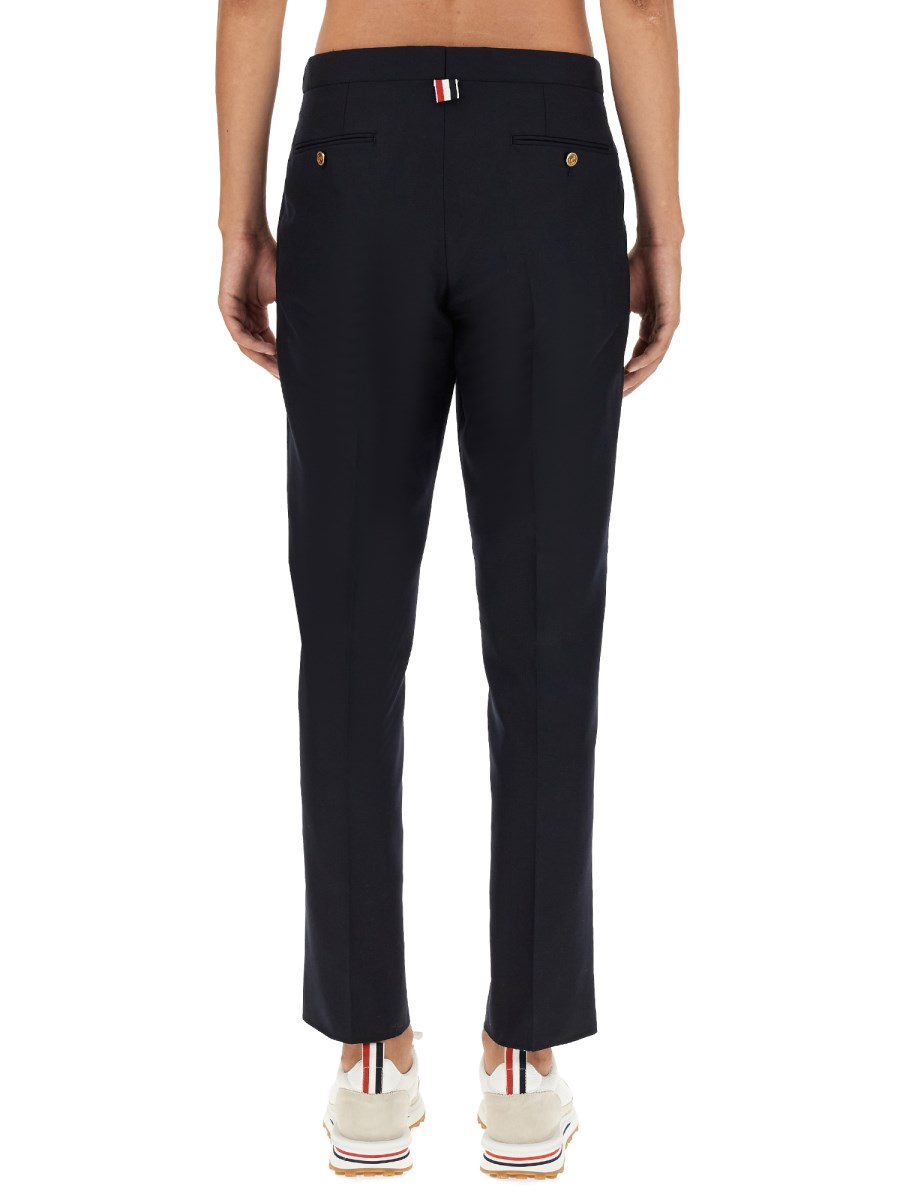 THOM BROWNE PANTALONE IN LANA SUPER 120'S SKINNY FIT
