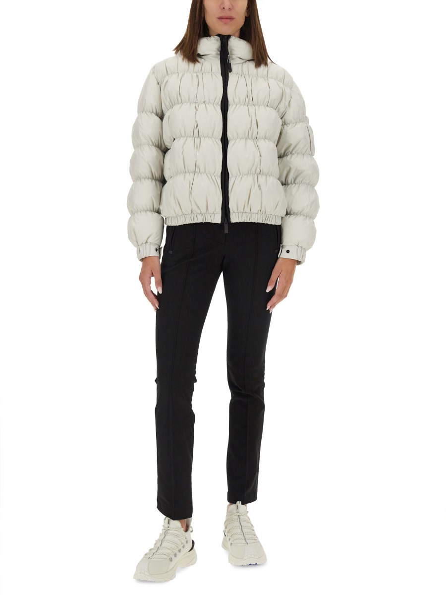 MONCLER GRENOBLE PANTALONE IN TESSUTO TECNICO CON LOGO