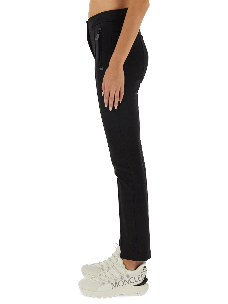 MONCLER GRENOBLE PANTALONE IN TESSUTO TECNICO CON LOGO