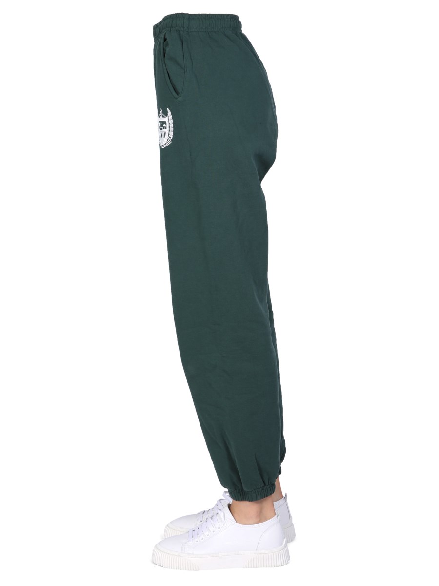 SPORTY&RICH PANTALONE JOGGING "BEVERLY HILLS" IN COTONE