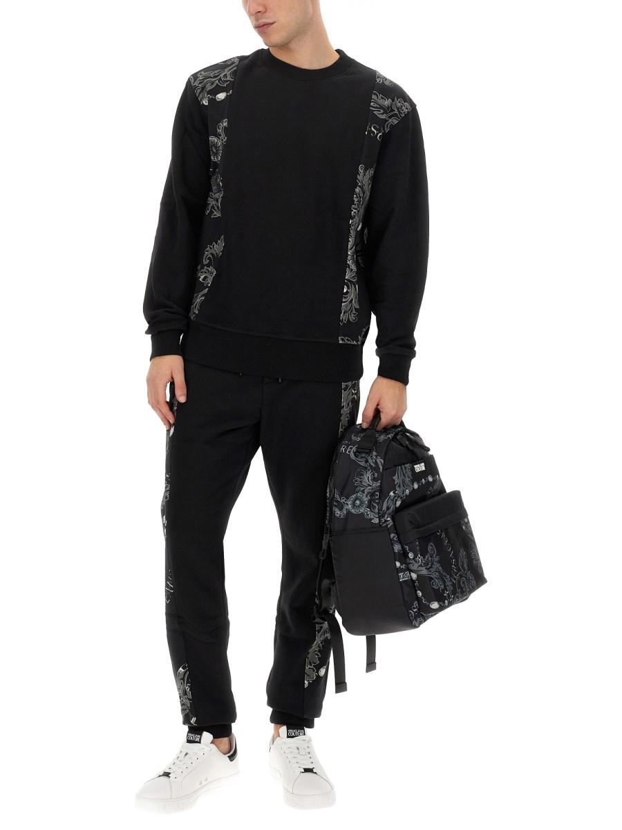 VERSACE JEANS COUTURE PANTALONE JOGGING "CHAIN COUTURE"