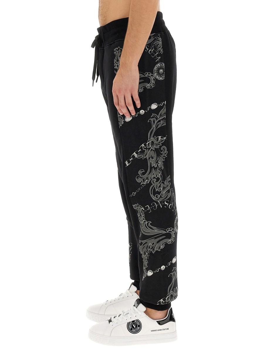 VERSACE JEANS COUTURE PANTALONE JOGGING "CHAIN COUTURE"