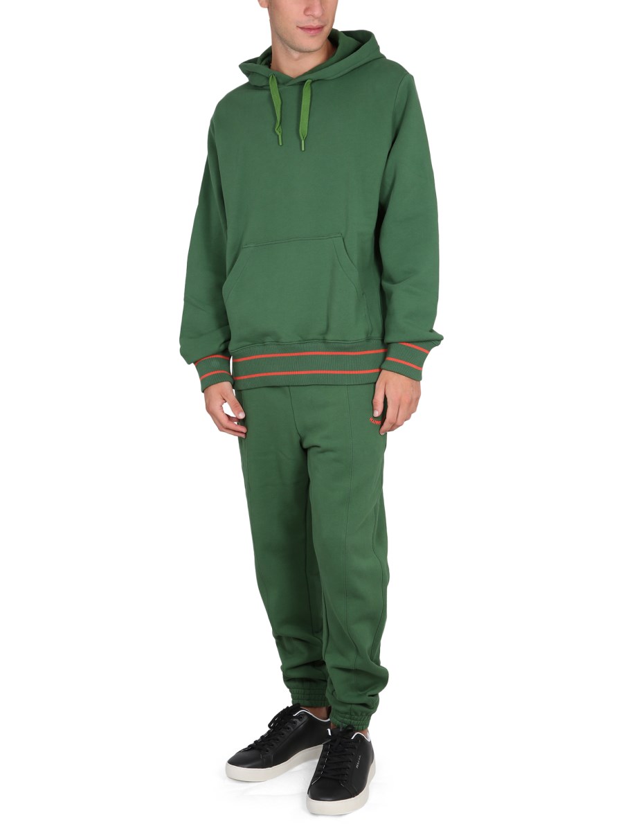PS BY PAUL SMITH PANTALONE JOGGING HAPPY IN COTONE BIOLOGICO