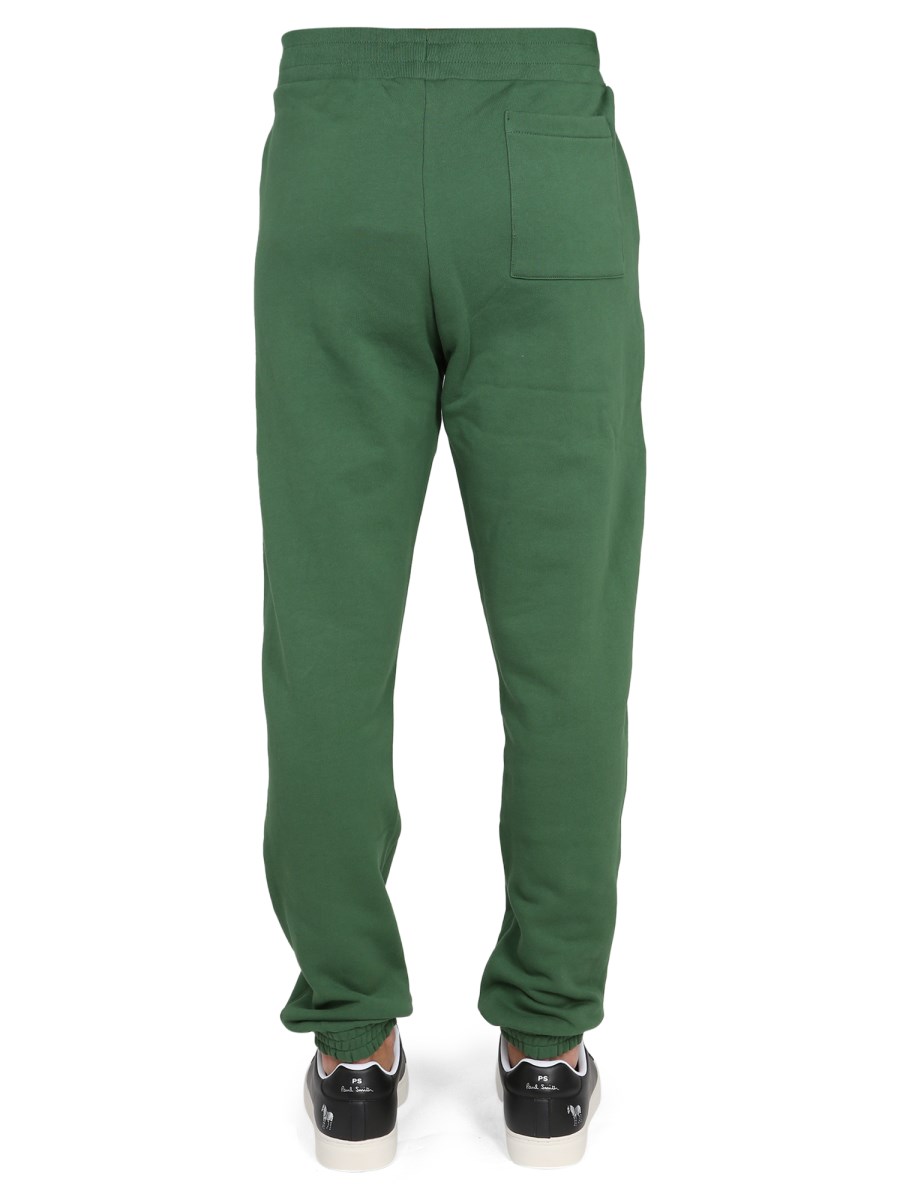 PS BY PAUL SMITH PANTALONE JOGGING HAPPY IN COTONE BIOLOGICO