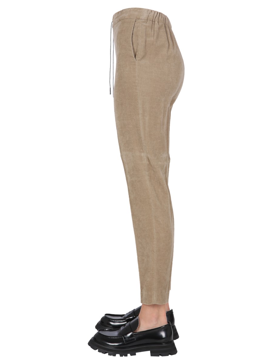 FABIANA FILIPPI PANTALONE JOGGING IN CINIGLIA IN MISTO VISCOSA