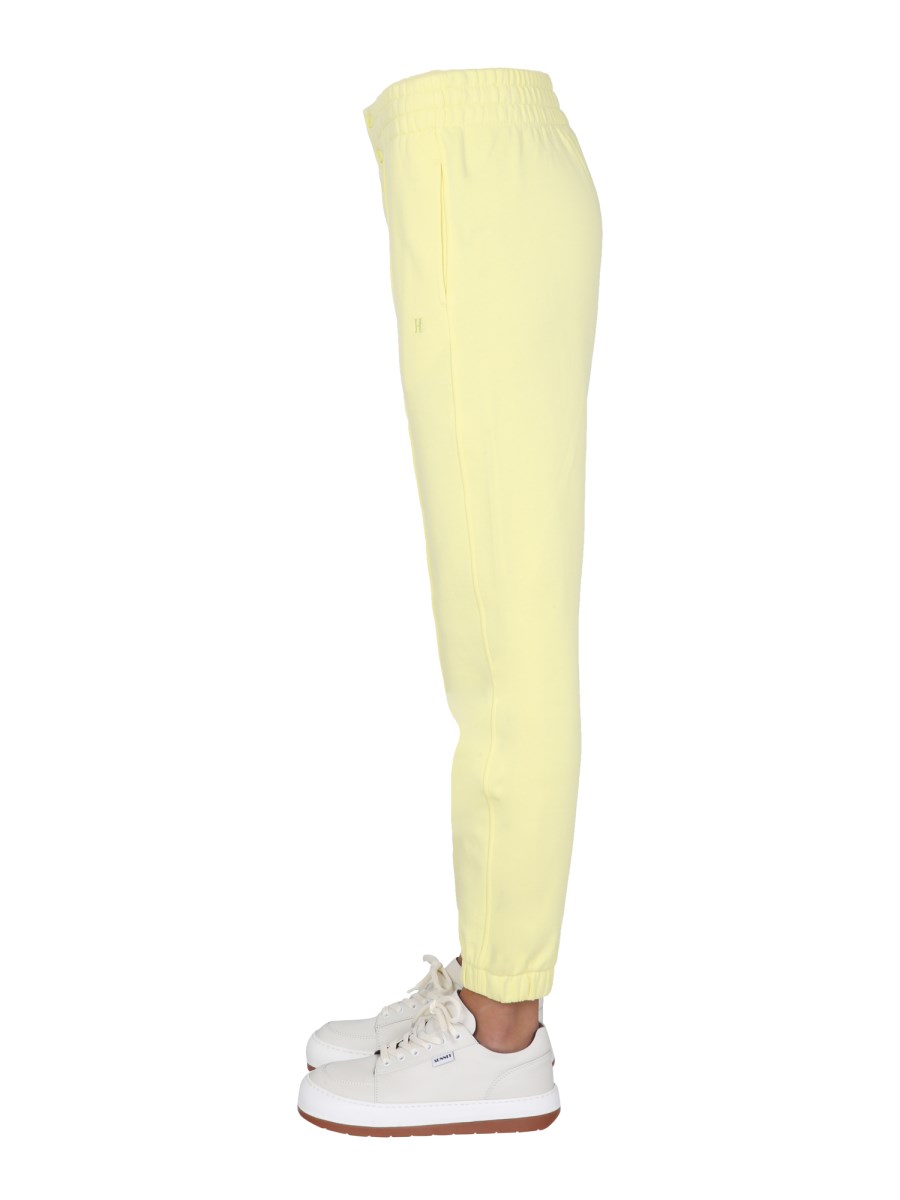 HELMUT LANG PANTALONE JOGGING IN COTONE CON BOTTONI