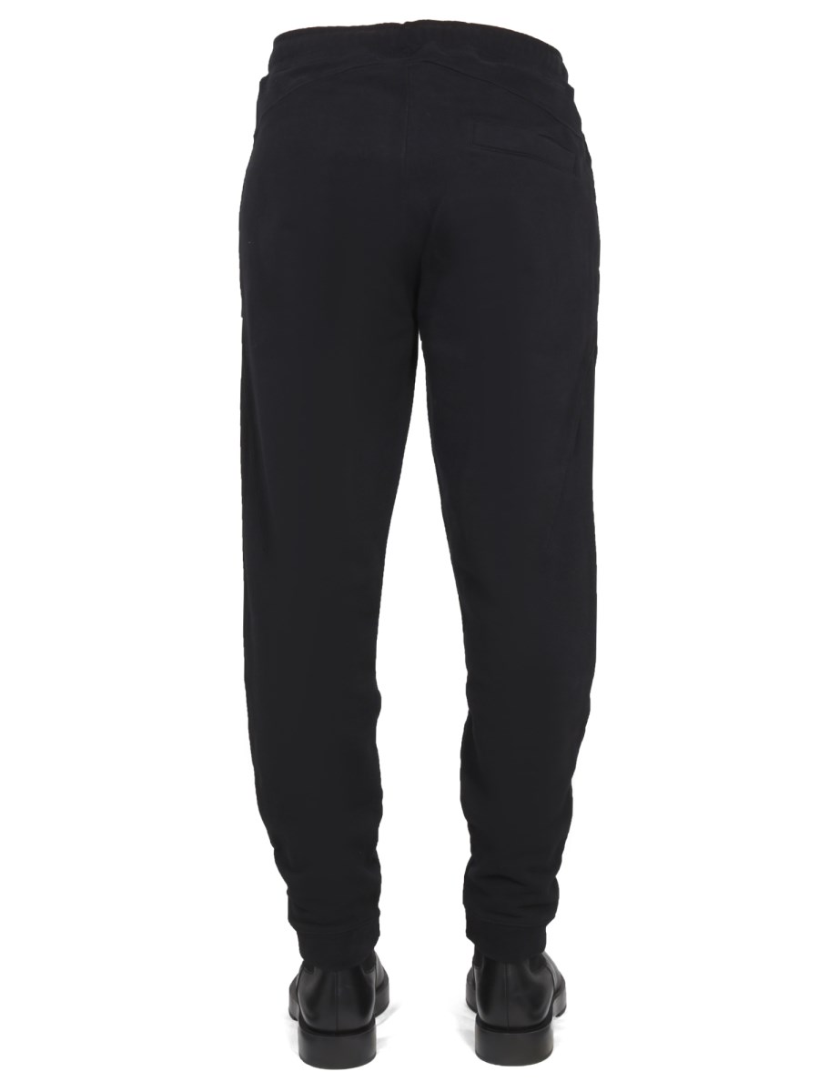 MA.STRUM PANTALONE JOGGING IN COTONE CON ETICHETTA ICONICA