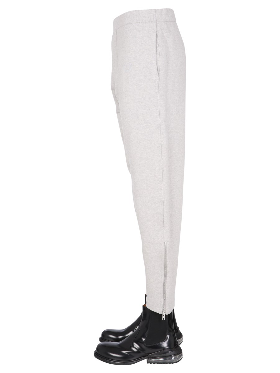 MAISON MARGIELA PANTALONE JOGGING IN COTONE CON RICAMO LOGO